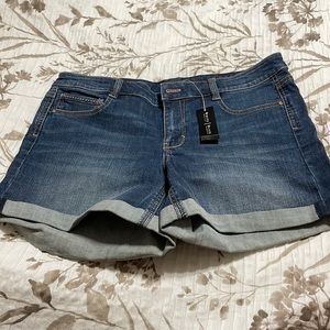White House Black Market denim shorts size 10